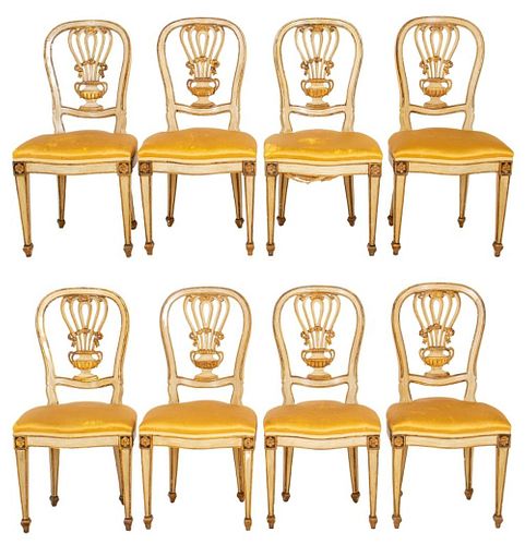 VENETIAN NEOCLASSICAL WHITE-PAINTED