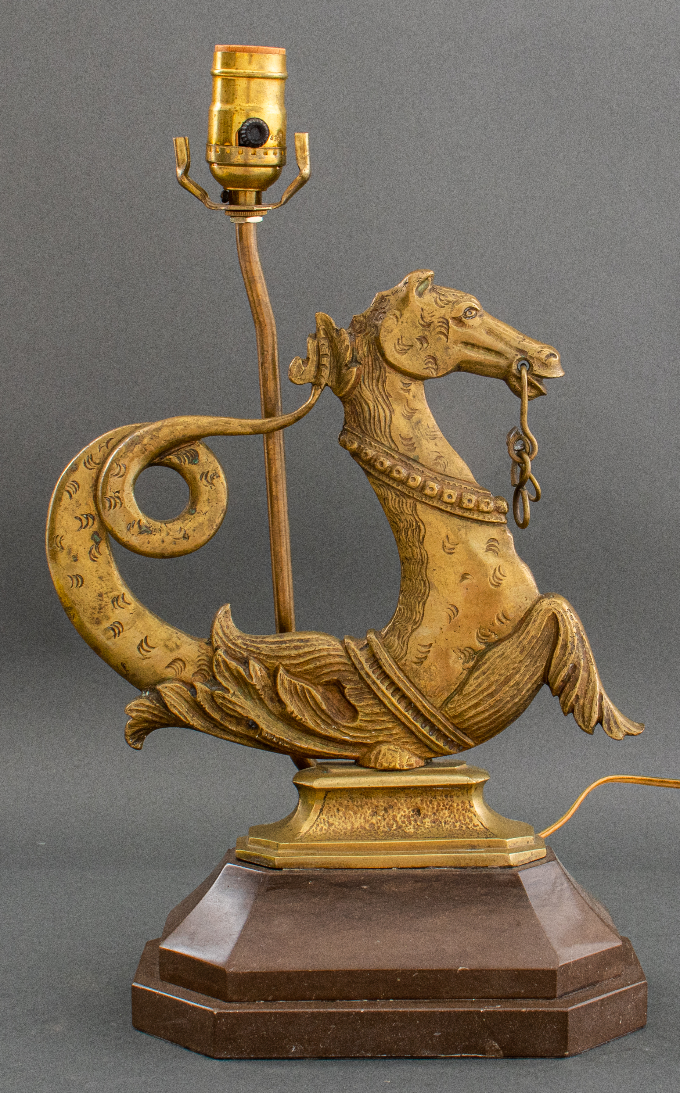 VENETIAN OAR REST MOUNTED AS A LAMP