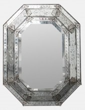 VENETIAN OCTAGONAL ETCHED WALL