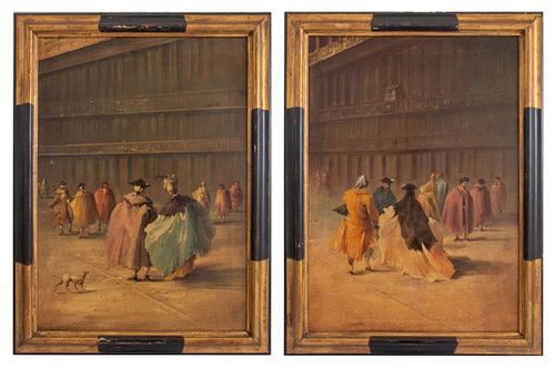 VENETIAN OLD MASTER MANNER OIL ON