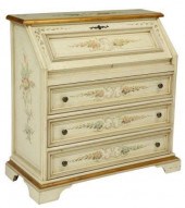 VENETIAN PAINT DECORATED SLANT