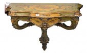 VENETIAN PAINTED CONSOLE HANGI