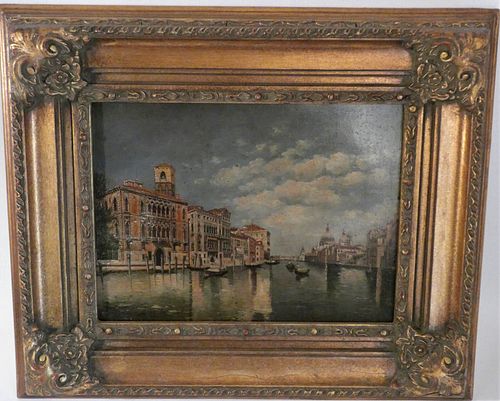 VENETIAN PAINTING SIGNED