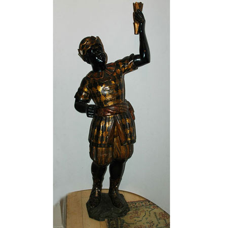 Venetian Parcel Gilt and Polychrome