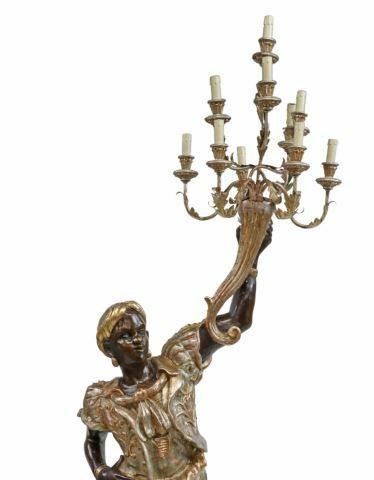 VENETIAN PARCEL GILT BLACKAMOOR