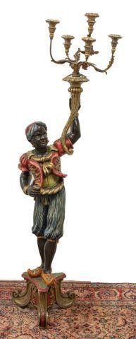 VENETIAN PARCEL GILT BLACKAMOOR