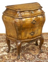VENETIAN PATCHED WALNUT BOMBE