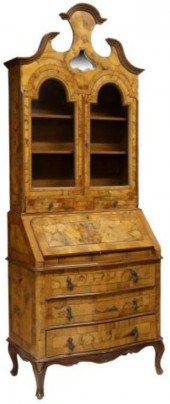 VENETIAN PATCHWORK WALNUT SECR