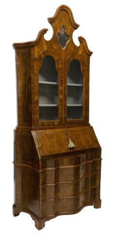 VENETIAN PATCHWORK WALNUT SECRETARY