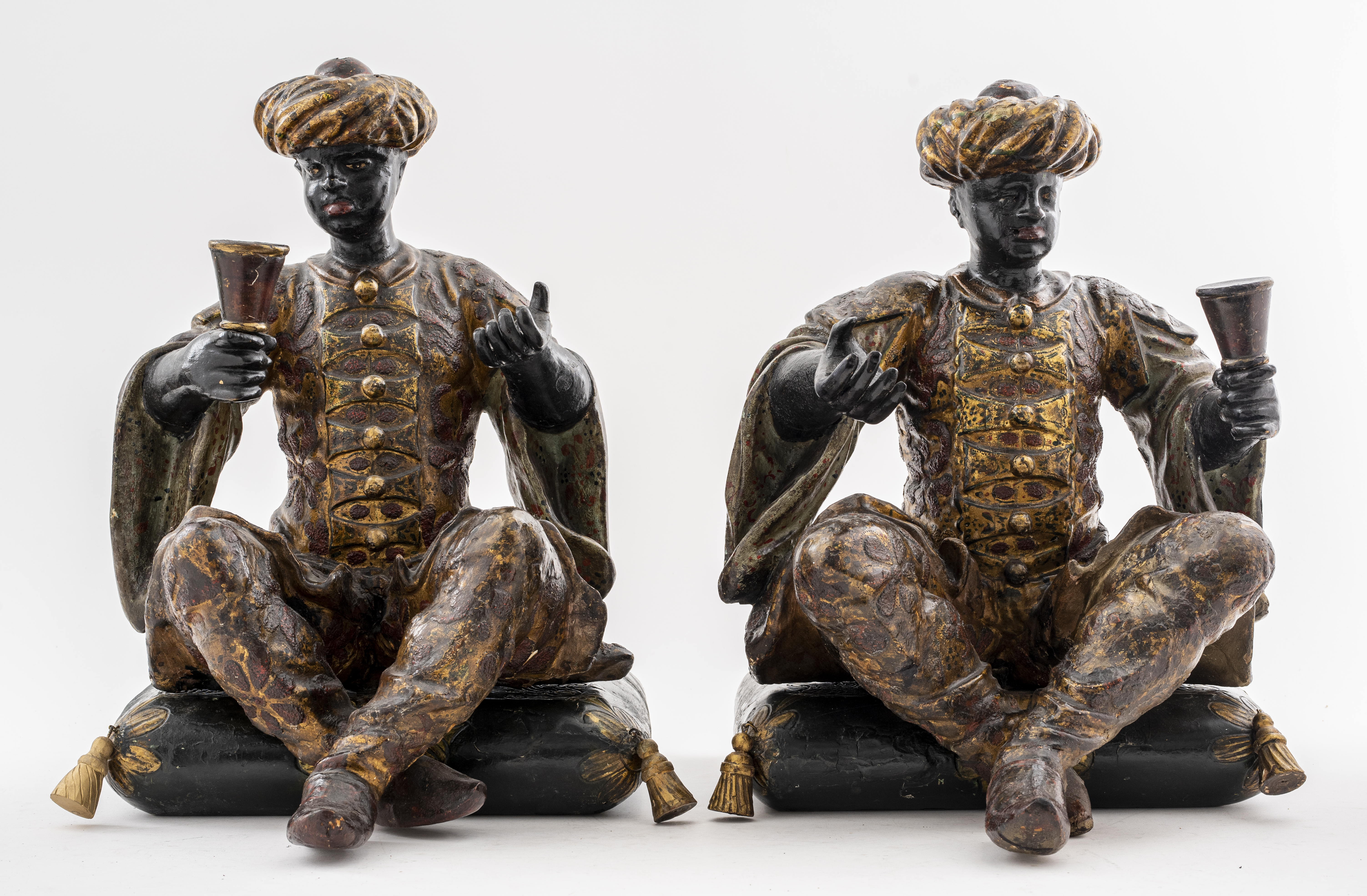 VENETIAN POLYCHROME BLACKAMOOR