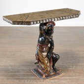 VENETIAN POLYCHROME DECORATED