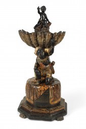 VENETIAN POLYCHROME DECORATED