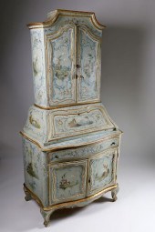VENETIAN POLYCHROME DECORATED