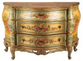 VENETIAN POLYCHROME PAINTED BO