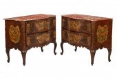VENETIAN POLYCHROME-PAINTED SE