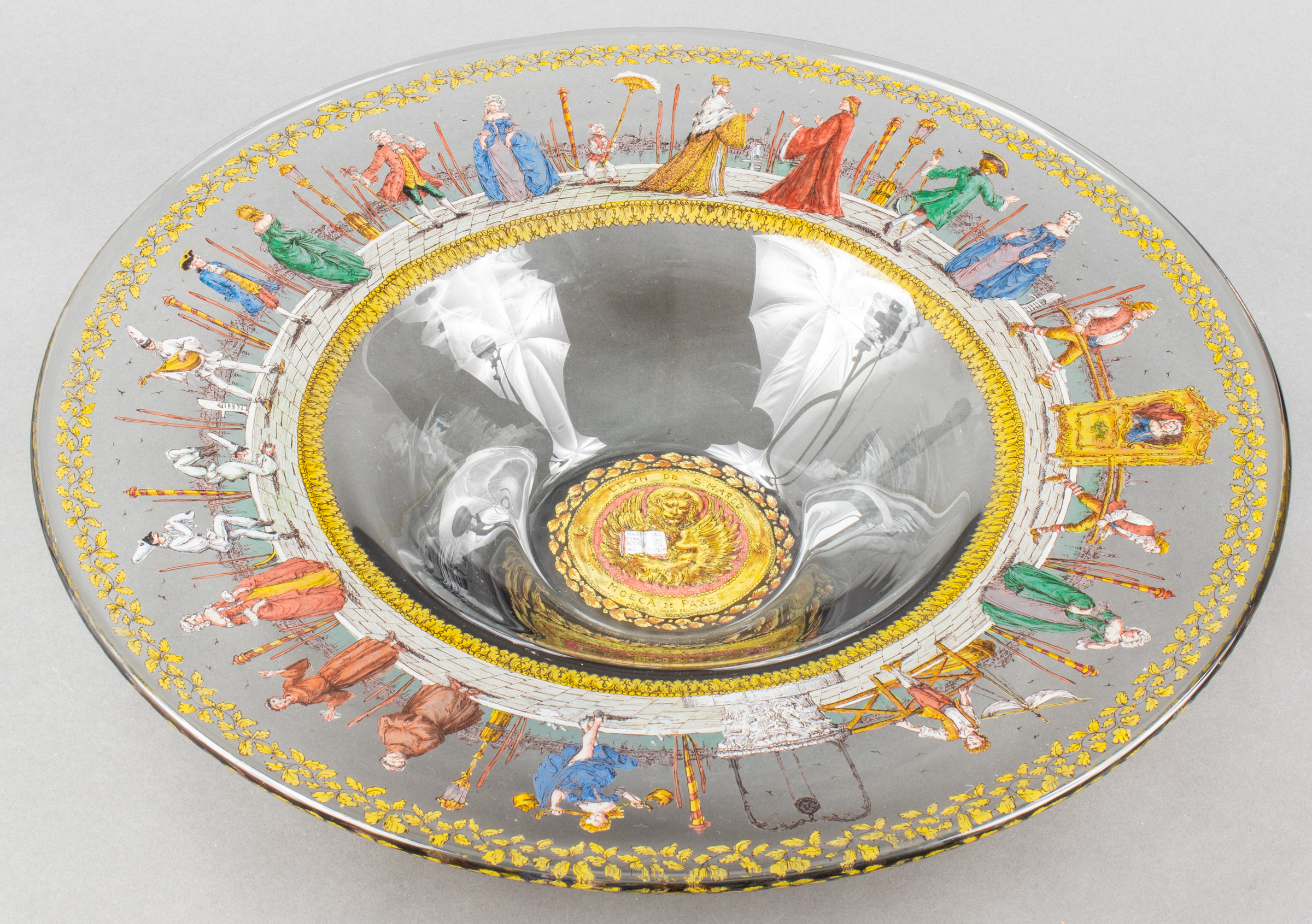 VENETIAN REVERSE PAINTED GLASS
