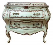 VENETIAN ROCOCO BOMBE COMMODE,