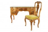 VENETIAN ROCOCO PAINTED WRITIN