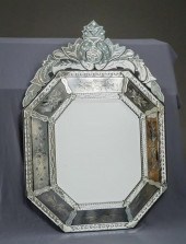 VENETIAN ROCOCO STYLE ETCHED O