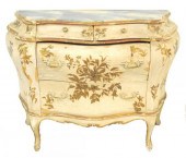 Venetian Rococo-style four dra
