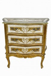 VENETIAN ROCOCO STYLE GILT & P