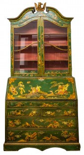 VENETIAN ROCOCO STYLE GREEN CH