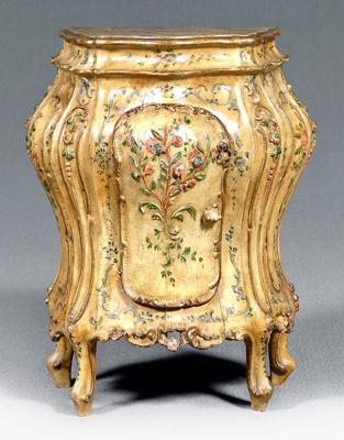 Venetian rococo style painted