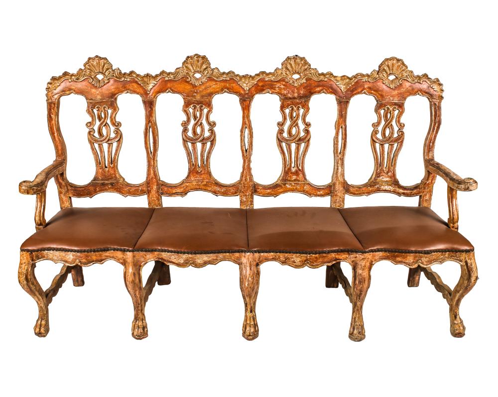 VENETIAN ROCOCO-STYLE PAINTED &
