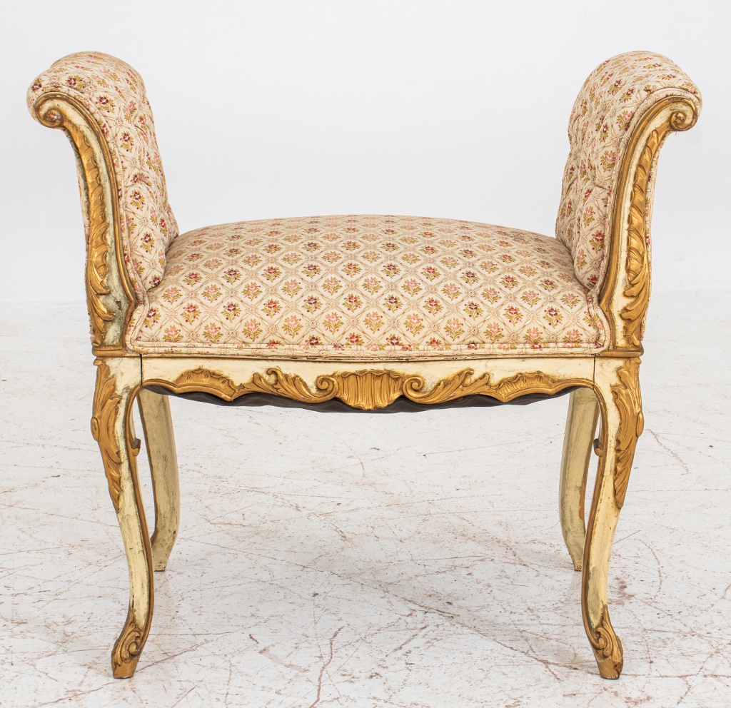 VENETIAN ROCOCO STYLE PARCEL GILT