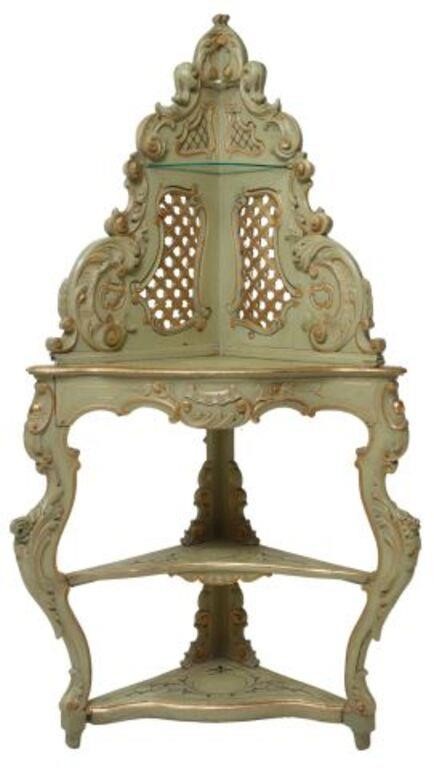 VENETIAN ROCOCO STYLE PARCEL GILT