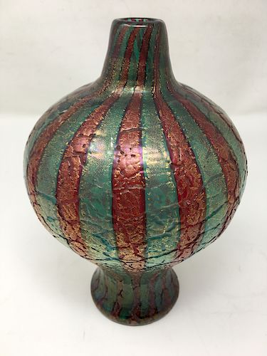 VENETIAN STRIPED CRACKLIQUE ART