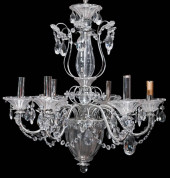 VENETIAN STYLE 6 LIGHT CRYSTAL