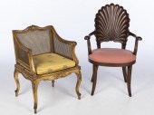 VENETIAN STYLE ARMCHAIR & LOUI