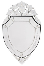VENETIAN STYLE ETCHED GLASS WA