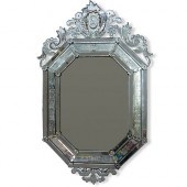 VENETIAN STYLE ETCHED GLASS WA