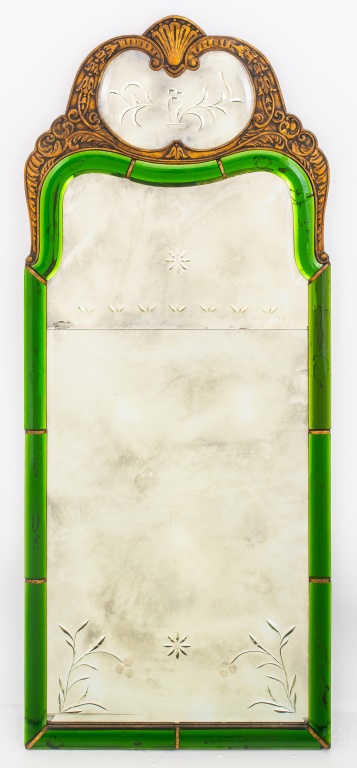 VENETIAN STYLE GILDED PIER MIRROR