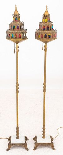 VENETIAN STYLE GILT METAL