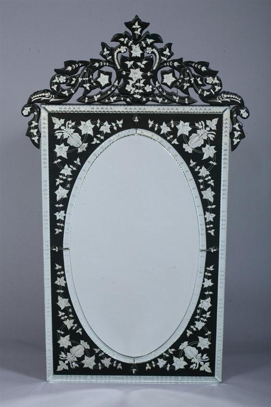 VENETIAN STYLE OVERMANTLE MIRROR La