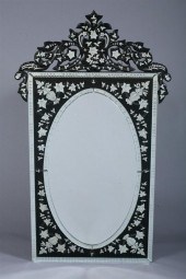 VENETIAN STYLE OVERMANTLE MIRR