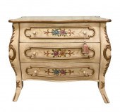 VENETIAN STYLE PAINTED BOMBE 3