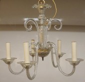 VENETIAN TYPE CRYSTAL FIVE-LIG