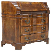 VENETIAN WALNUT SLANT-FRONT BU