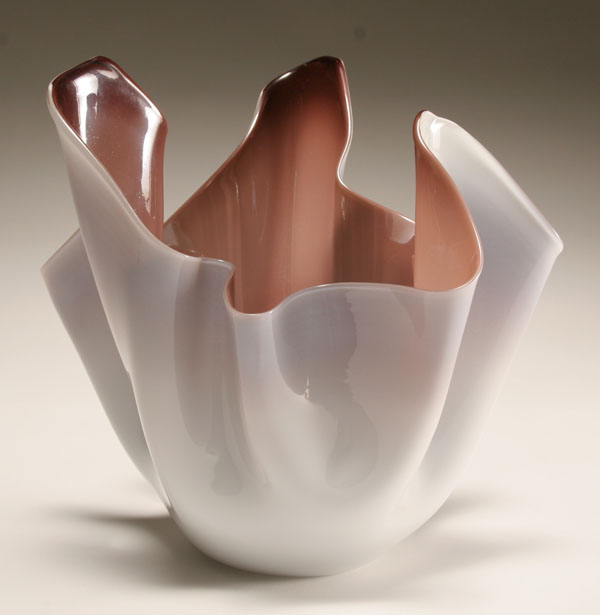 Venini art glass fazzoletto