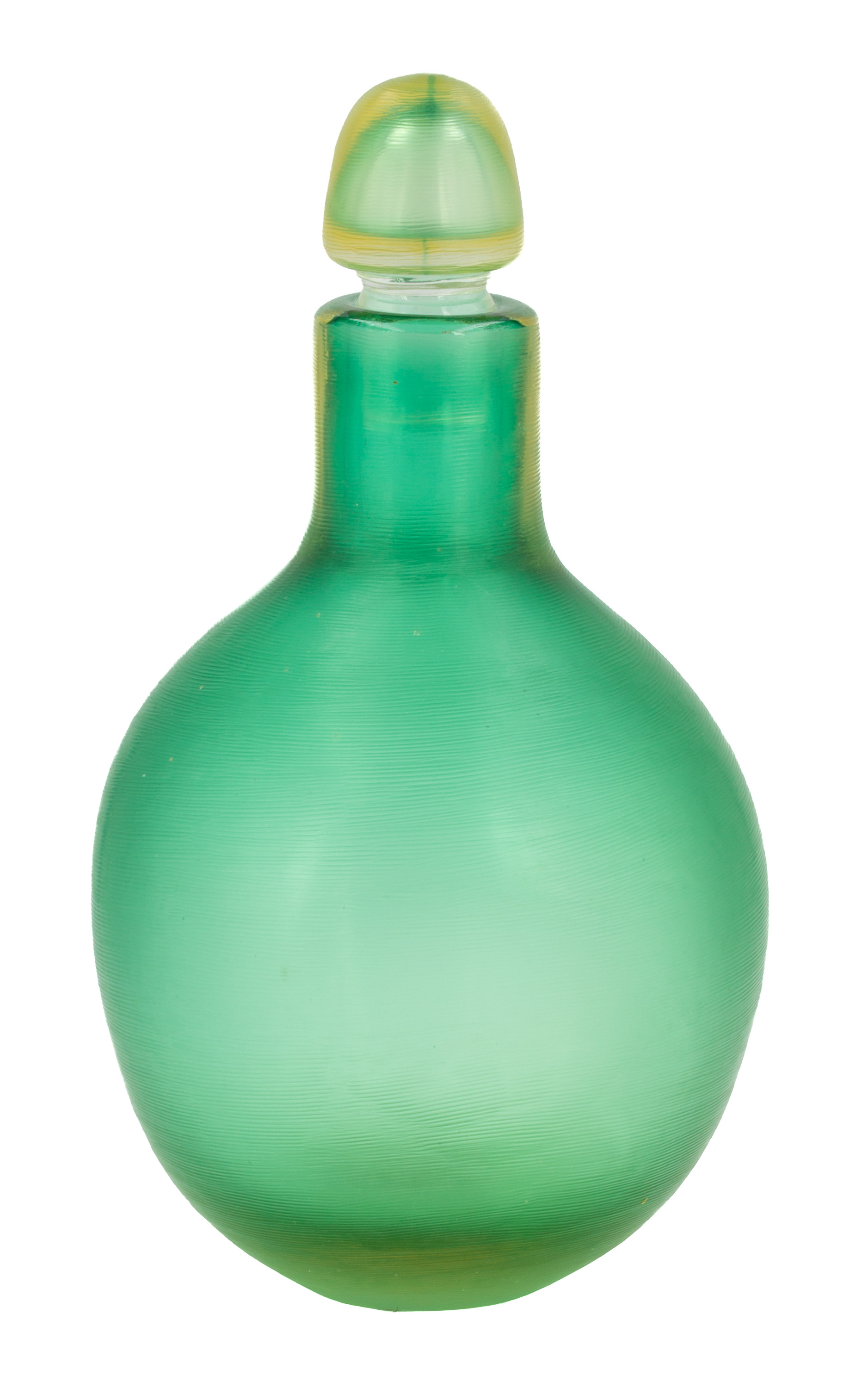 VENINI BLOWN GLASS BOTTLE Made in