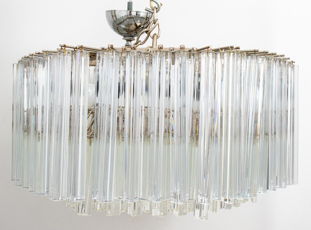 VENINI CAMER MODERN TRIEDRI GLASS