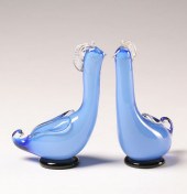 Venini e C. Velato glass birds