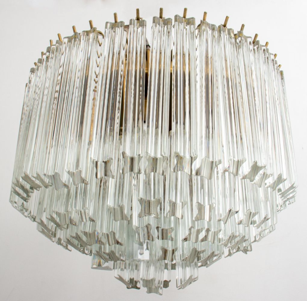 VENINI FOR CAMER QUADRIEDRI GLASS