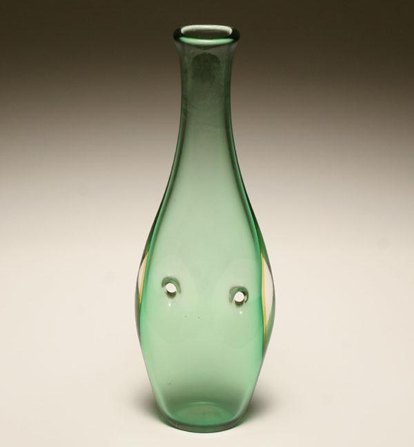 Venini Forato glass vase,
