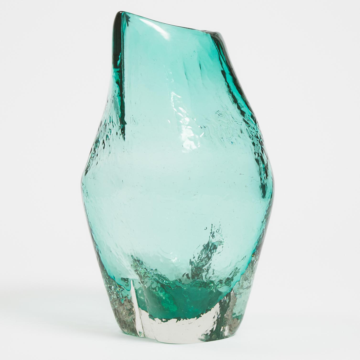 Venini 'Informale' Green Glass