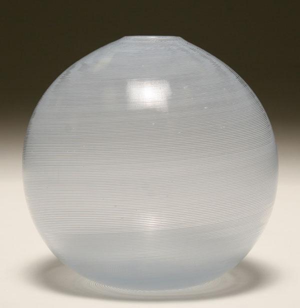 Venini Mezza Filigrana glass